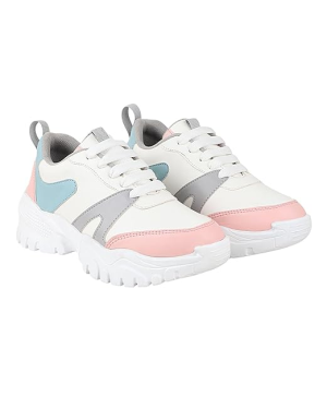 Women’s Casual Walking Sneakers || Comfortable Lightweight Lace Comfy Travel & College